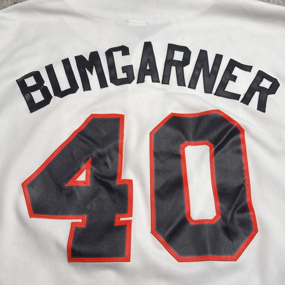 ⚾️San Francisco Giants Madison Bumgarner World Series 2014 Jersey MLB Size 2XL - Picture 15 of 16